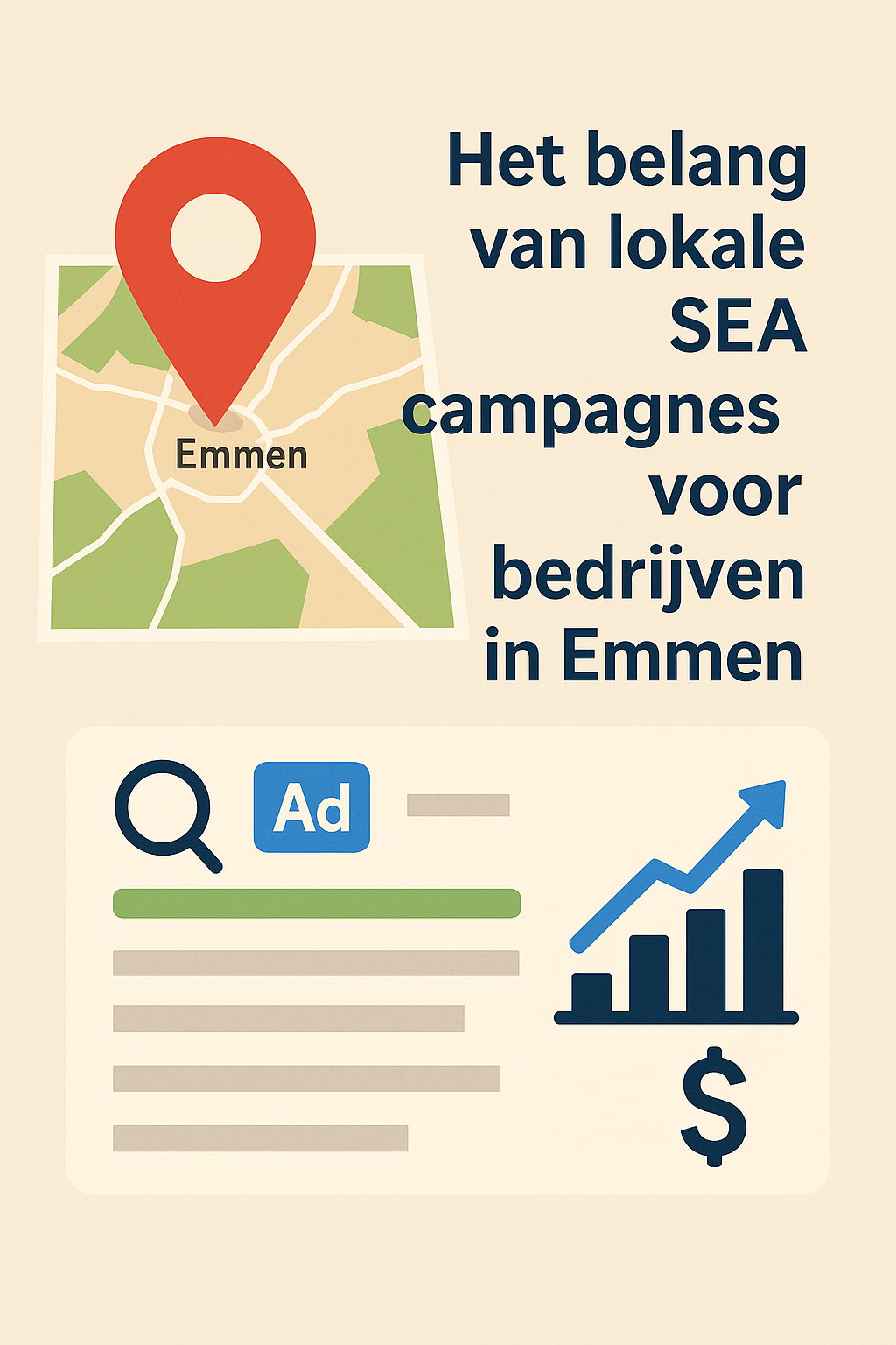 Het belang van lokale SEA campagnes voor bedrijven in Emmen: hoe gerichte advertenties de omzet kunnen verhogen