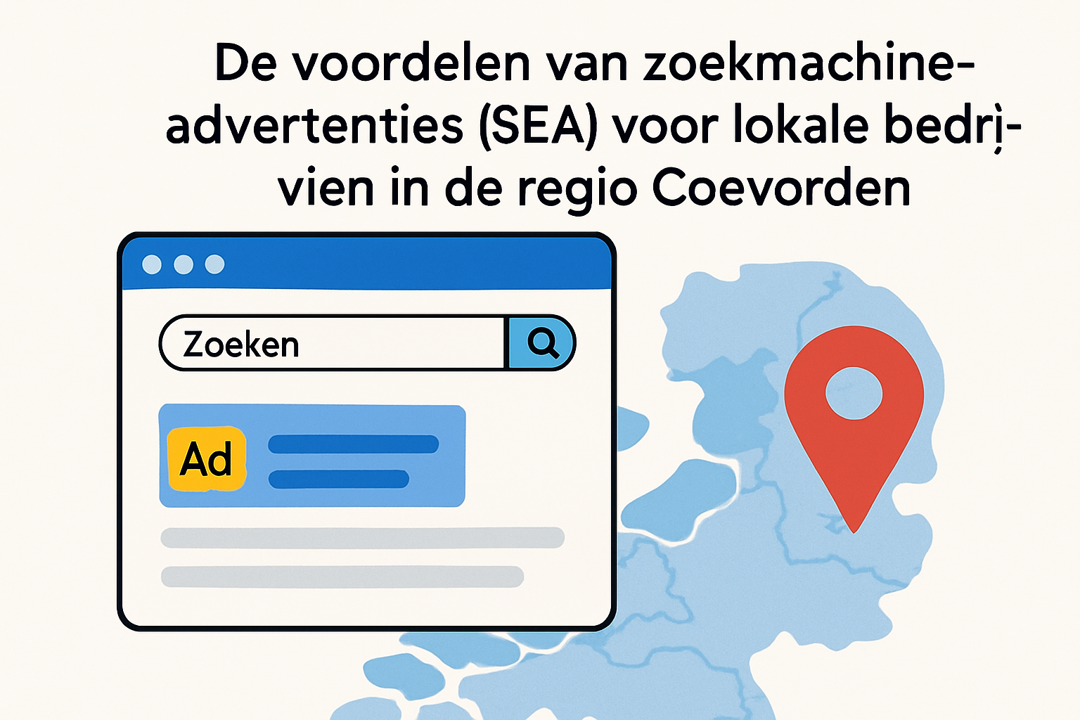 De voordelen van zoekmachine-advertenties (SEA) voor lokale bedrijven in de regio Coevorden