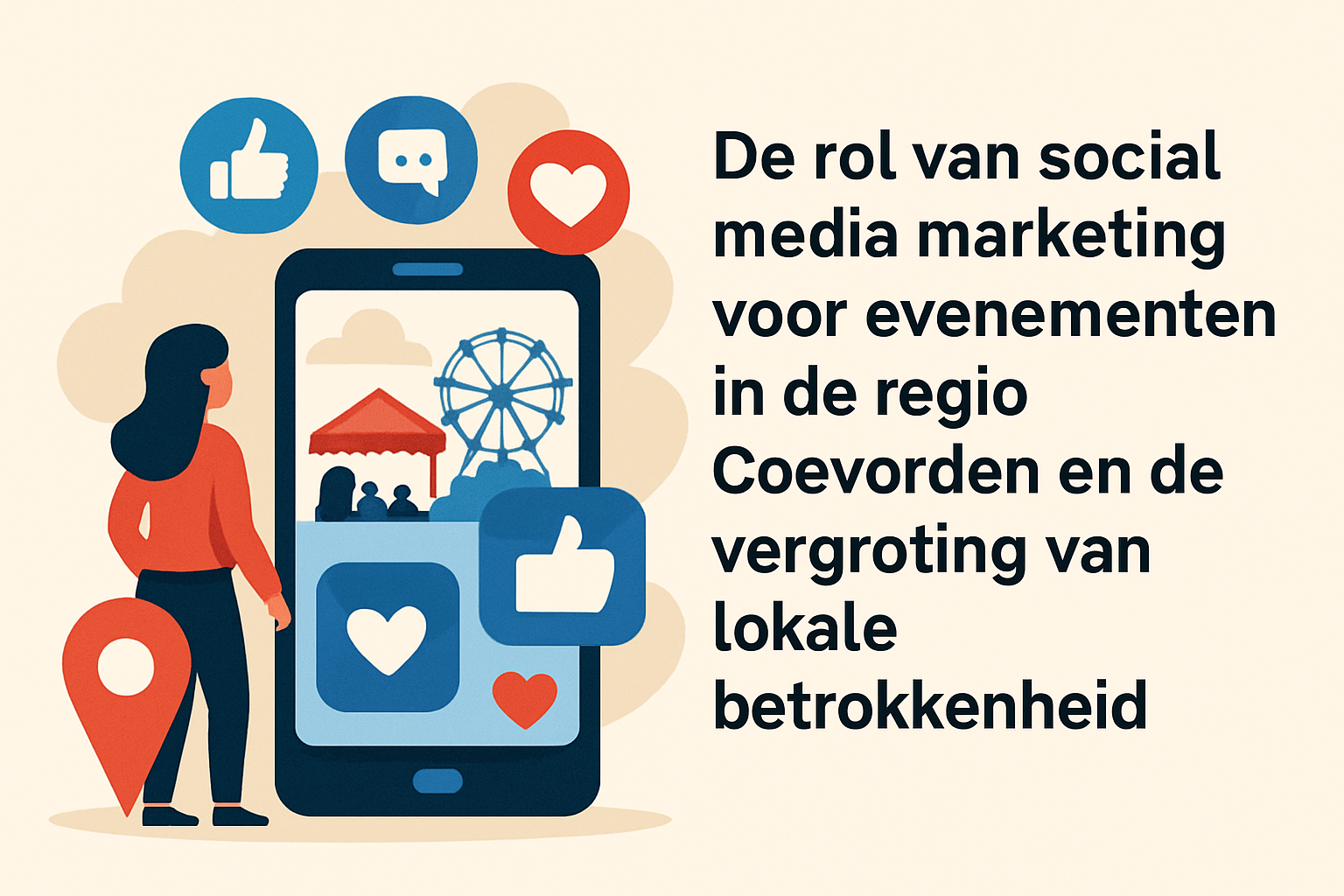 De rol van social media marketing voor evenementen in de regio Coevorden en de vergroting van lokale betrokkenheid