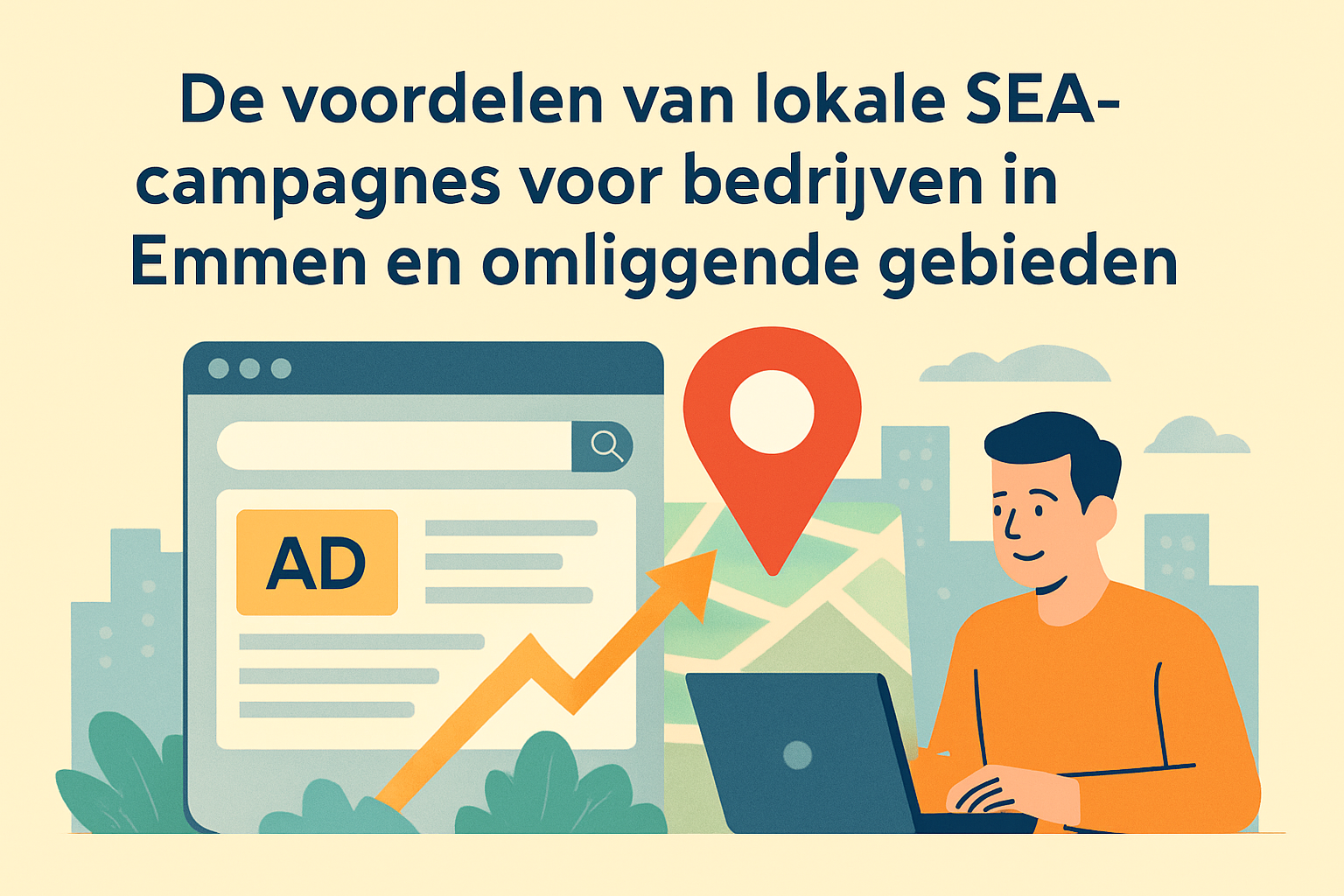 De voordelen van lokale SEA-campagnes voor bedrijven in Emmen en omliggende gebieden