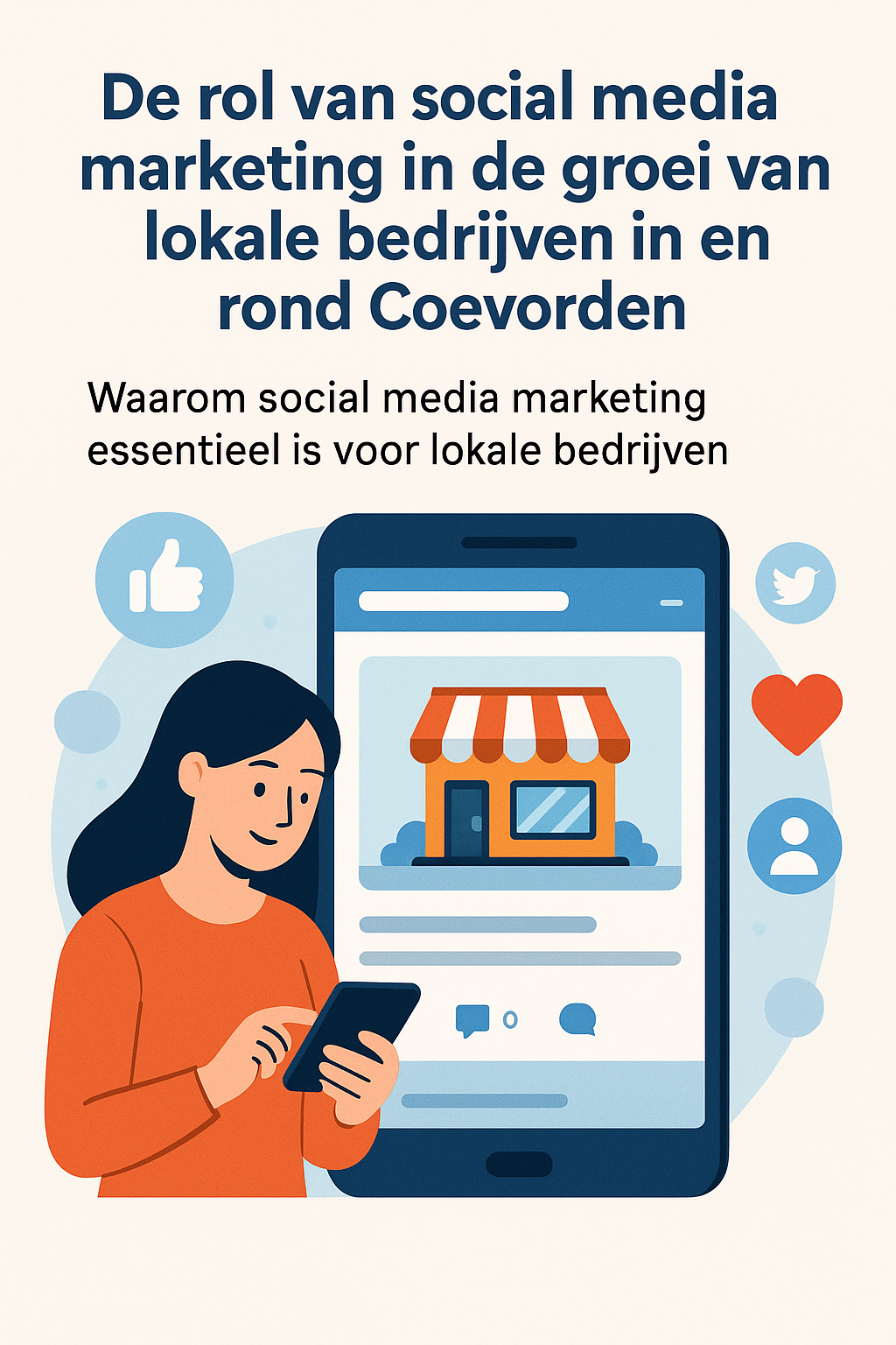 De rol van social media marketing in de groei van lokale bedrijven in en rond Coevorden