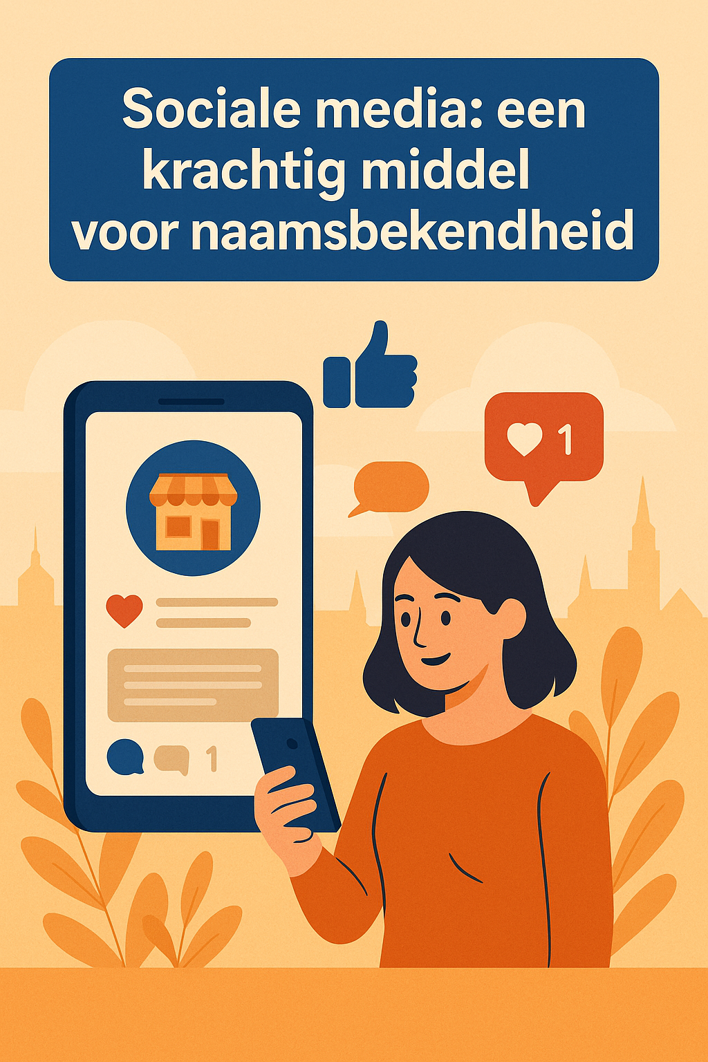 De rol van sociale media in het vergroten van naamsbekendheid voor lokale bedrijven in Emmen