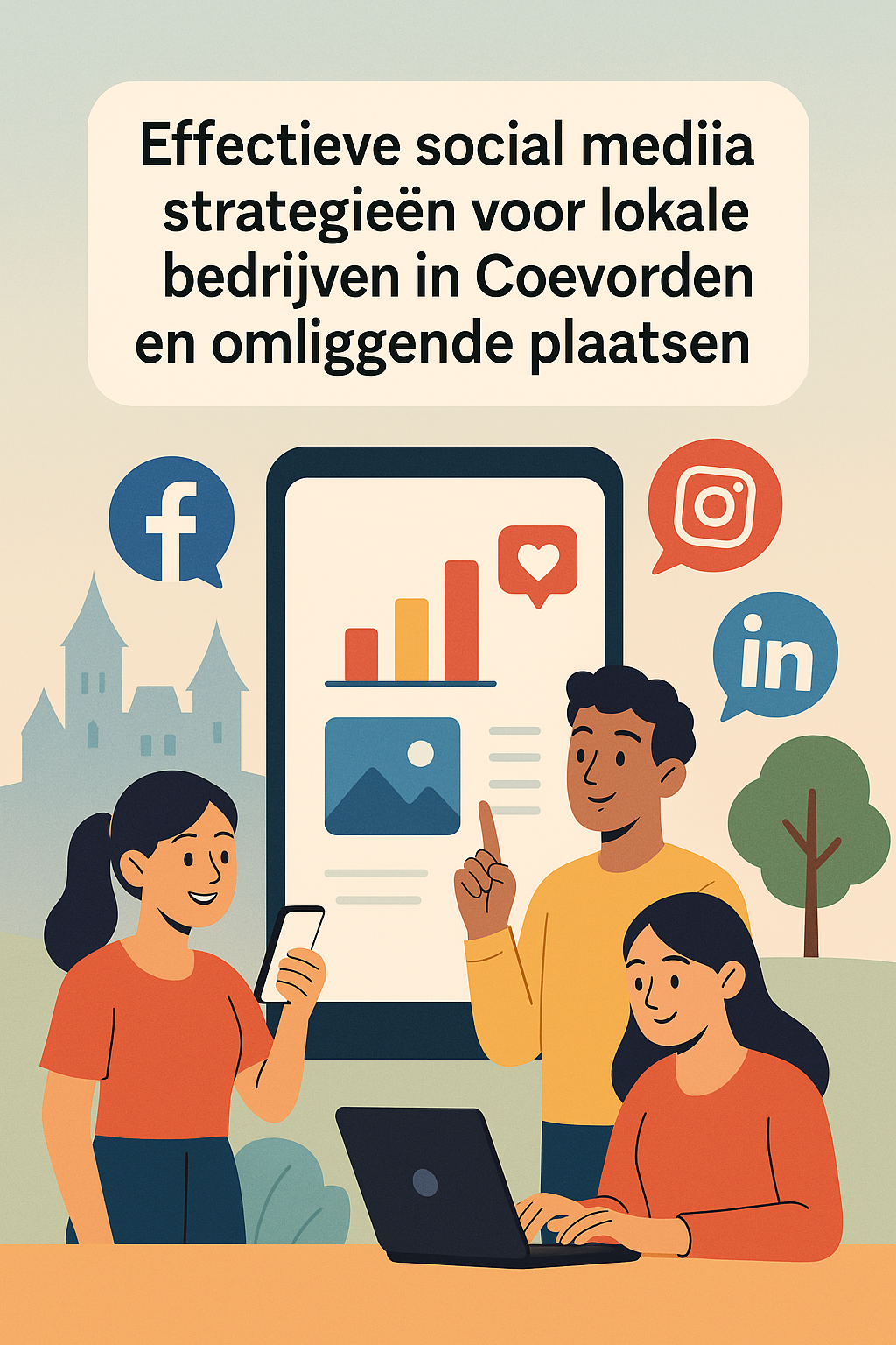 Effectieve social media strategieën voor lokale bedrijven in Coevorden en omliggende plaatsen