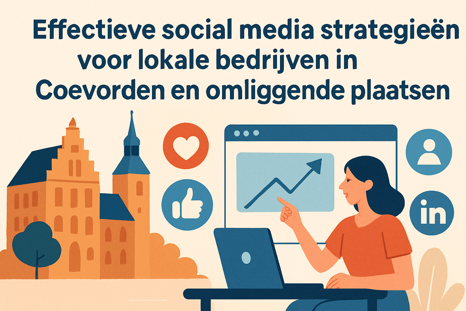 Effectieve social media strategieën voor lokale bedrijven in Coevorden en omliggende plaatsen