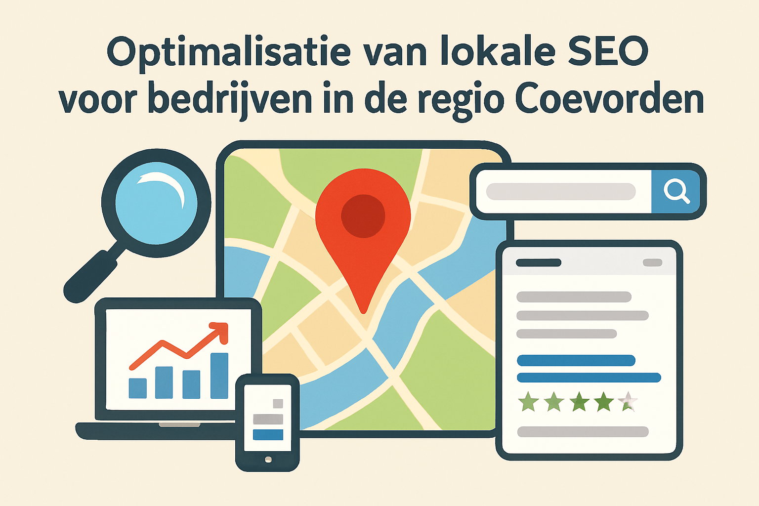 Optimalisatie van lokale SEO voor bedrijven in de regio Coevorden