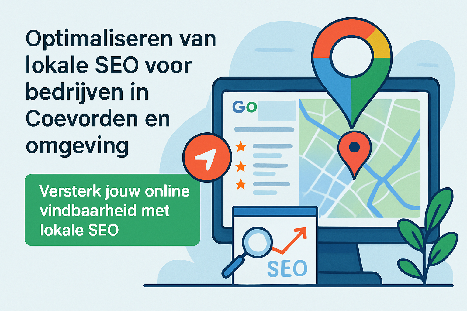 Optimaliseren van lokale SEO voor bedrijven in Coevorden en omgeving