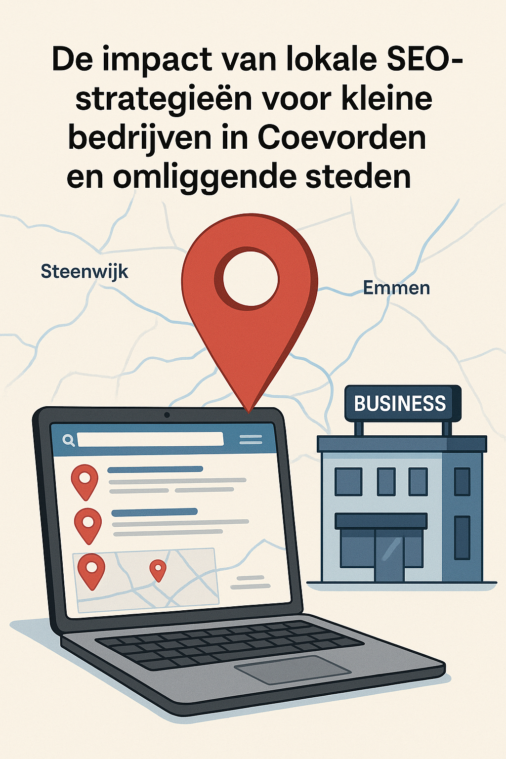 De impact van lokale SEO-strategieën voor kleine bedrijven in Coevorden en omliggende steden