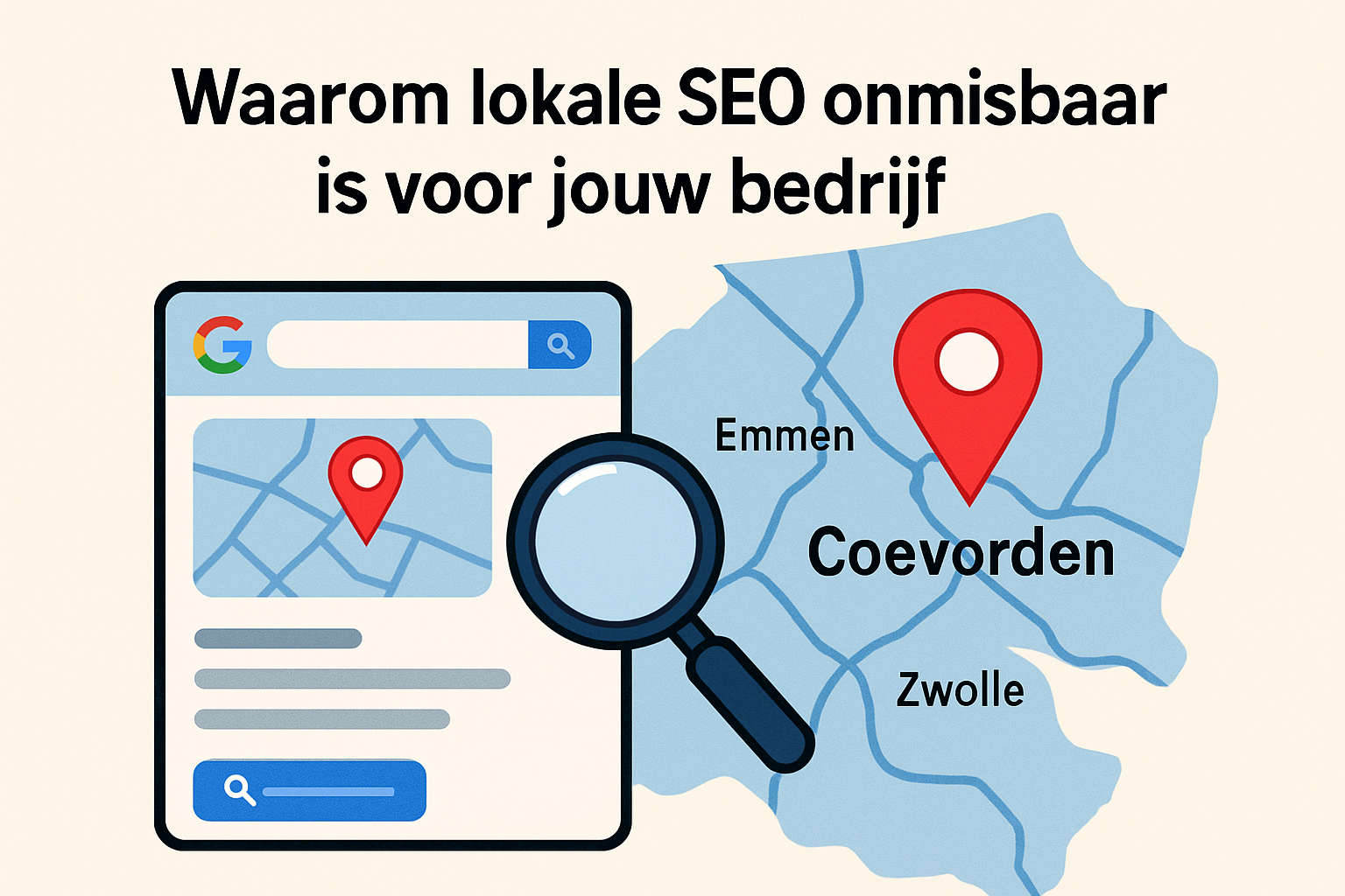 De impact van lokale SEO voor bedrijven in Coevorden en omstreken