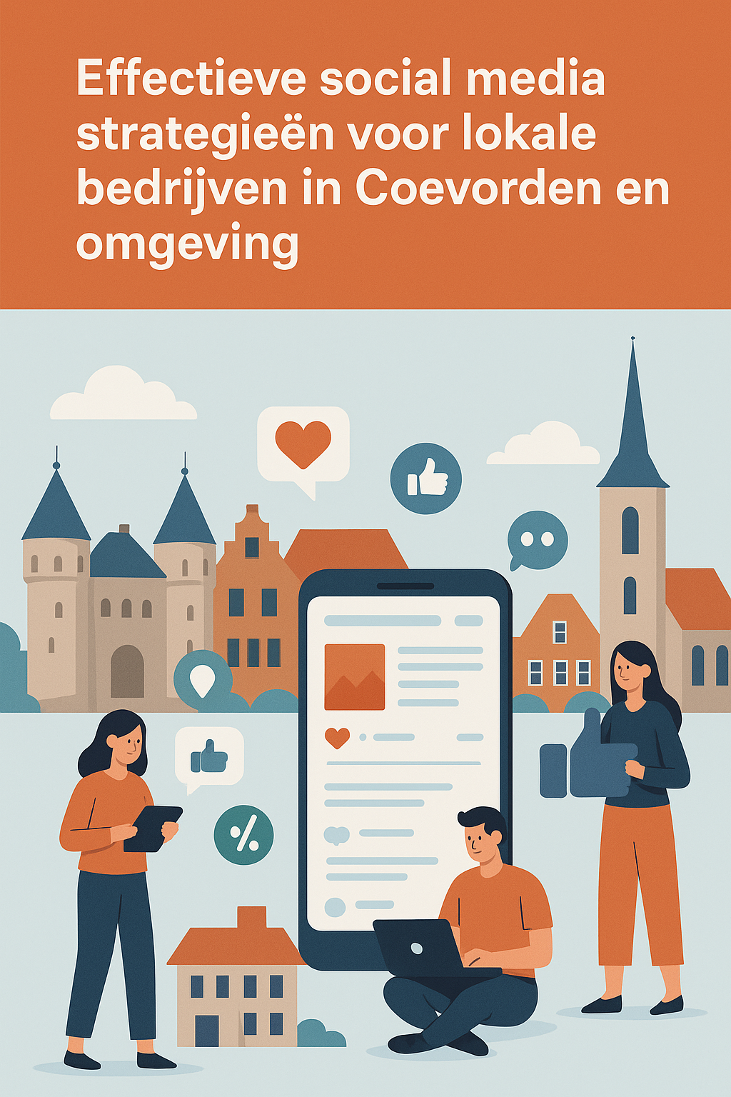 Effectieve social media strategieën voor lokale bedrijven in Coevorden en omgeving