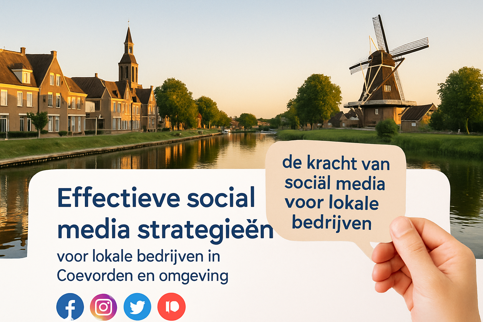 Effectieve social media strategieën voor lokale bedrijven in Coevorden en omgeving