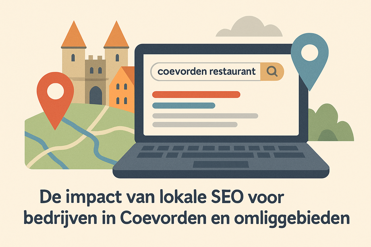 De impact van lokale SEO voor bedrijven in Coevorden en omliggende gebieden