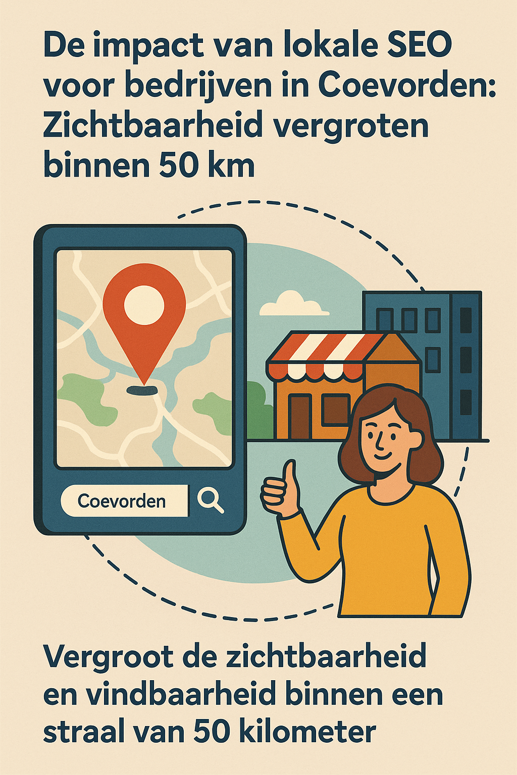 De impact van lokale SEO voor bedrijven in Coevorden: Zichtbaarheid vergroten binnen 50 km