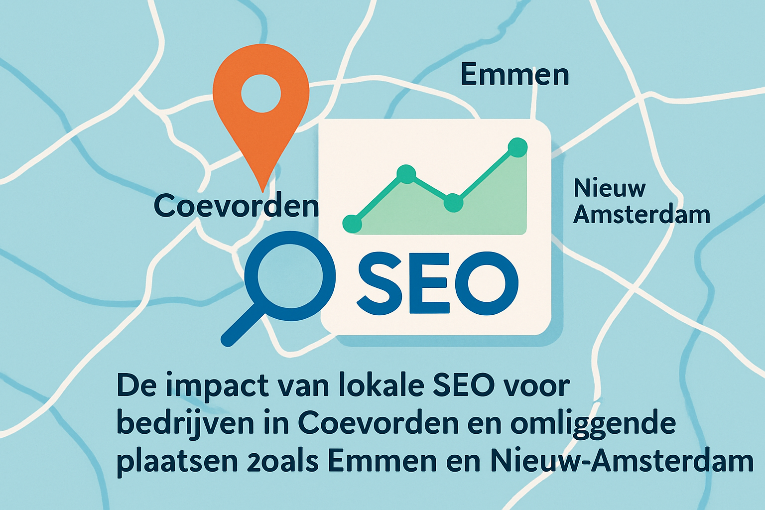 De impact van lokale SEO voor bedrijven in Coevorden en omliggende plaatsen zoals Emmen en Nieuw Amsterdam