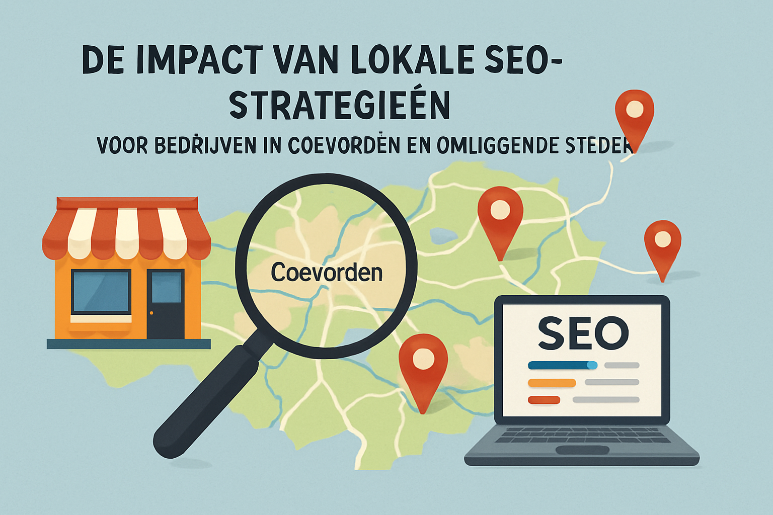 De impact van lokale SEO strategieën voor bedrijven in Coevorden en omliggende steden
