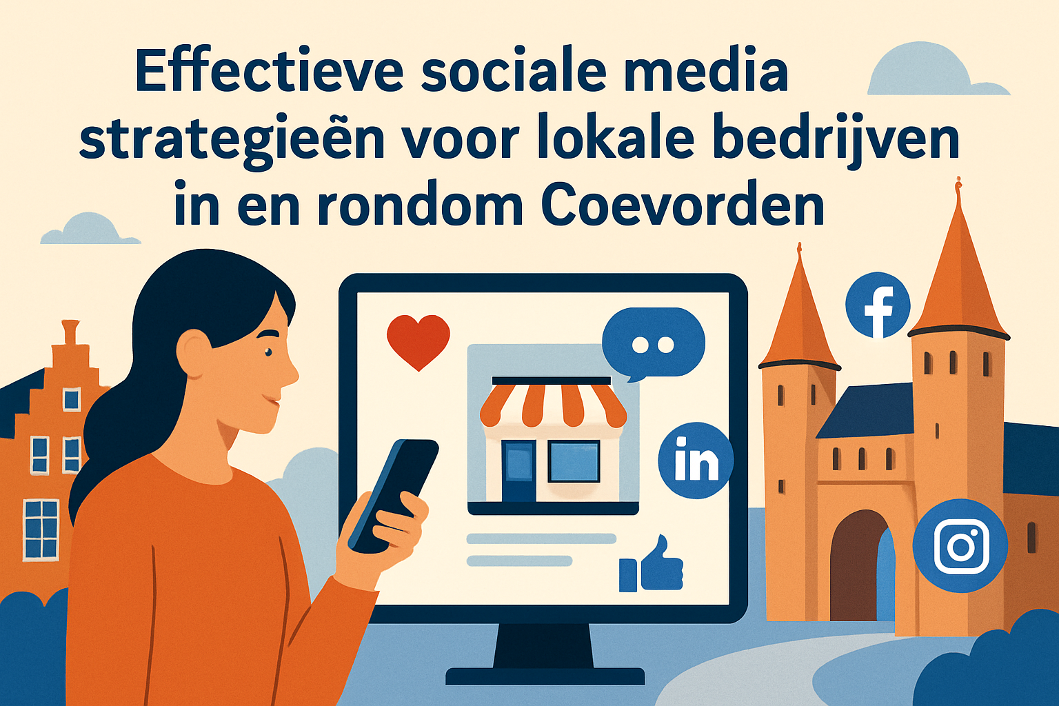 Effectieve sociale media strategieën voor lokale bedrijven in en rondom Coevorden