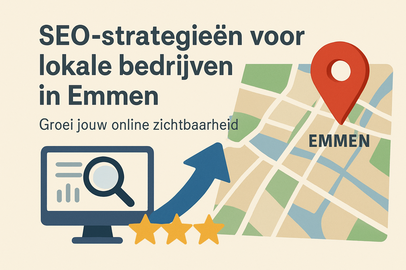SEO-strategieën voor lokale bedrijven in Emmen: Groei jouw online zichtbaarheid