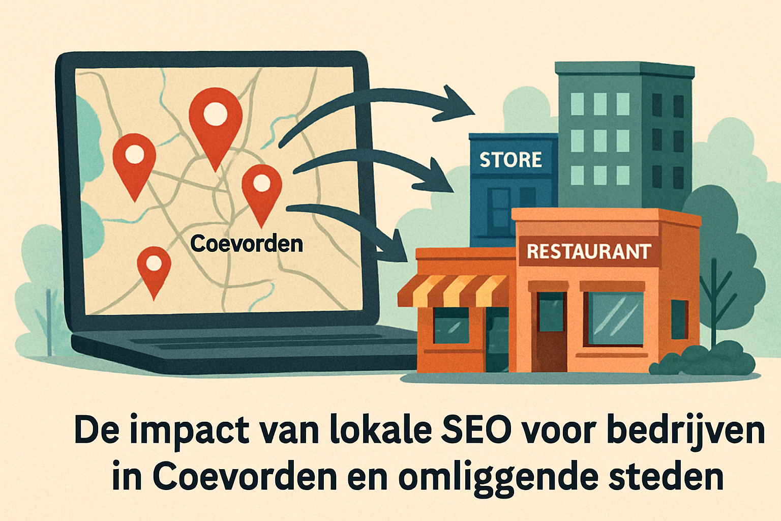 De impact van lokale SEO voor bedrijven in Coevorden en omliggende steden