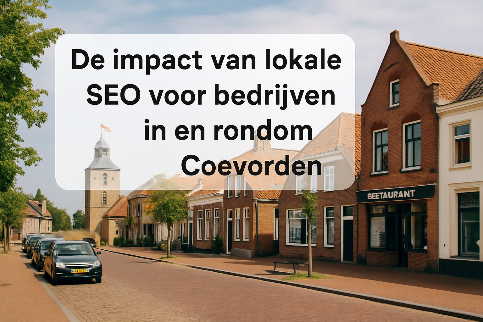 De impact van lokale SEO voor bedrijven in en rondom Coevorden