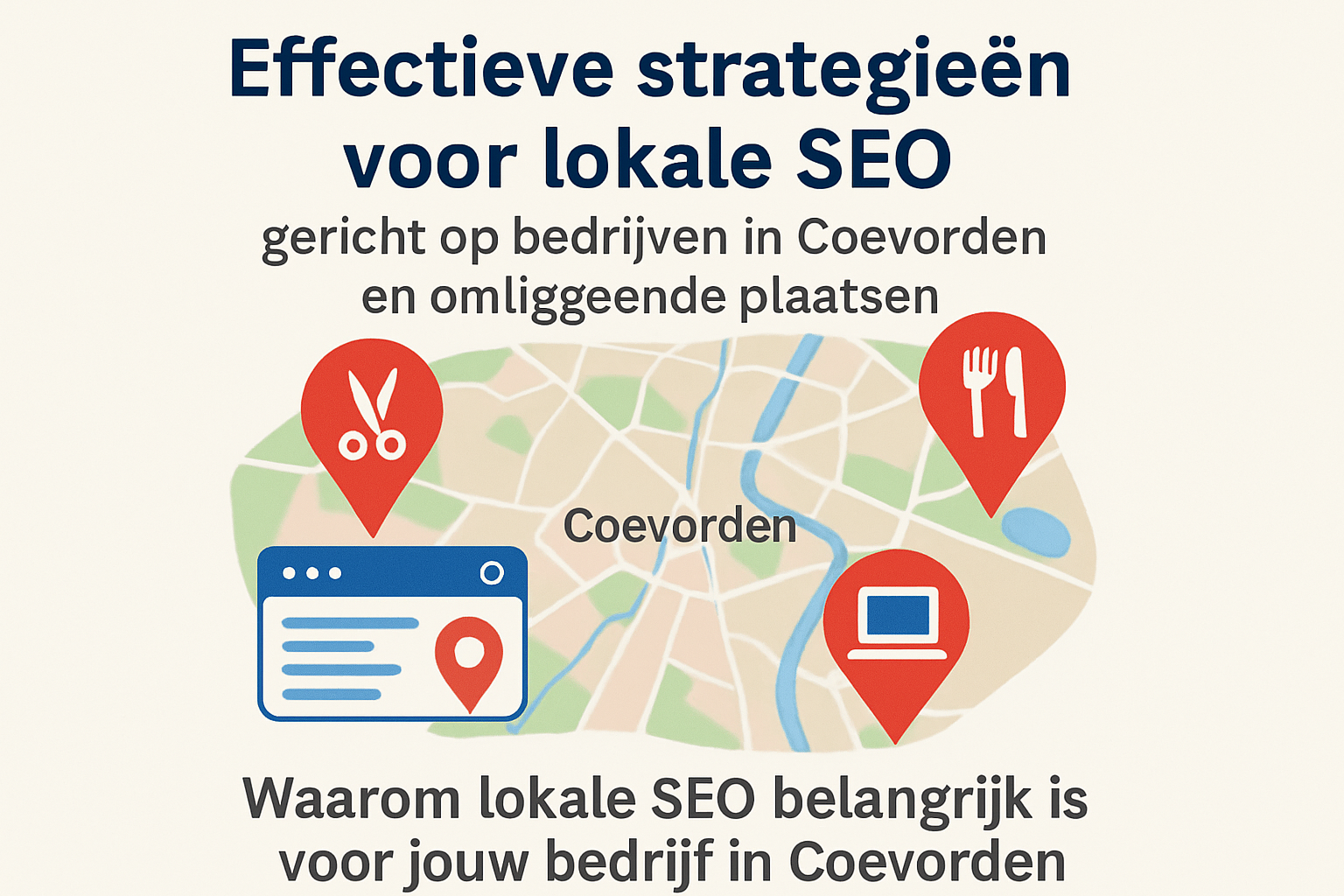 Effectieve strategieën voor lokale SEO gericht op bedrijven in Coevorden en omliggende plaatsen