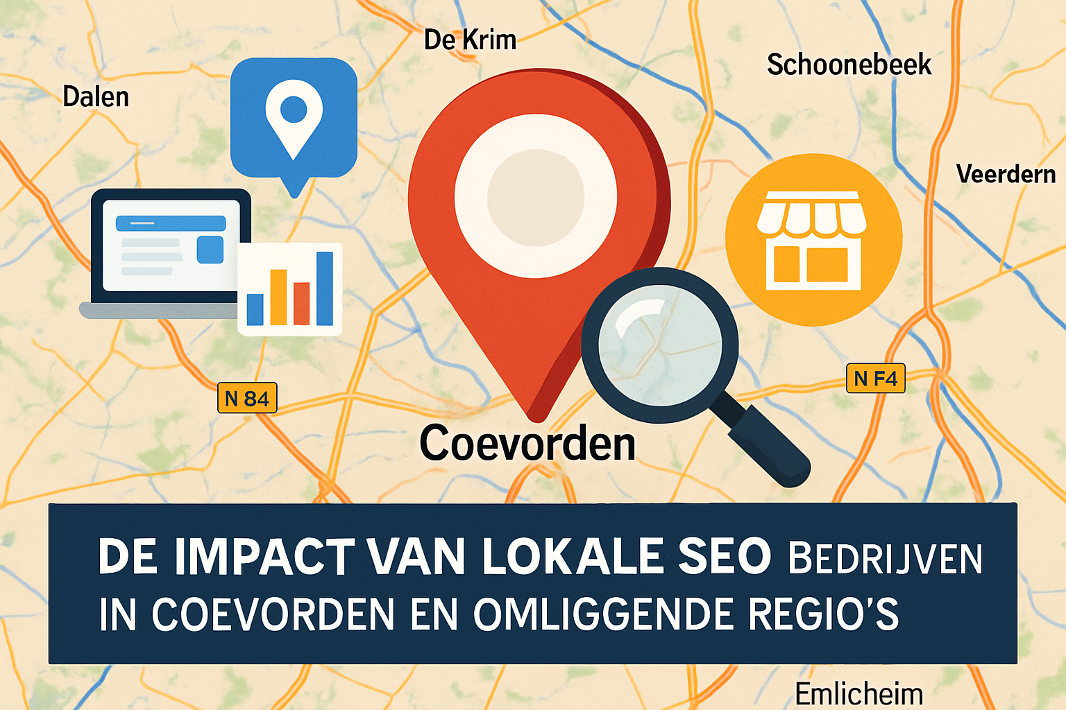 De impact van lokale SEO op bedrijven in Coevorden en omliggende regio's