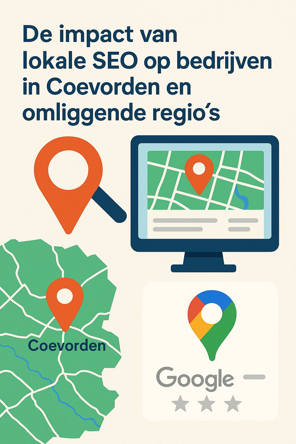 De impact van lokale SEO op bedrijven in Coevorden en omliggende regio's