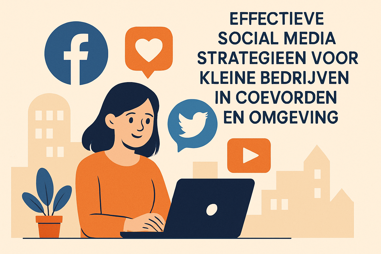 Effectieve social media strategieën voor kleine bedrijven in Coevorden en omgeving