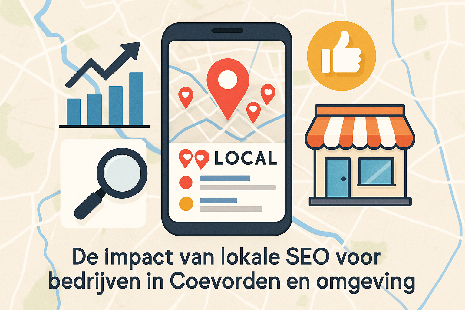 De impact van lokale SEO voor bedrijven in Coevorden en omgeving