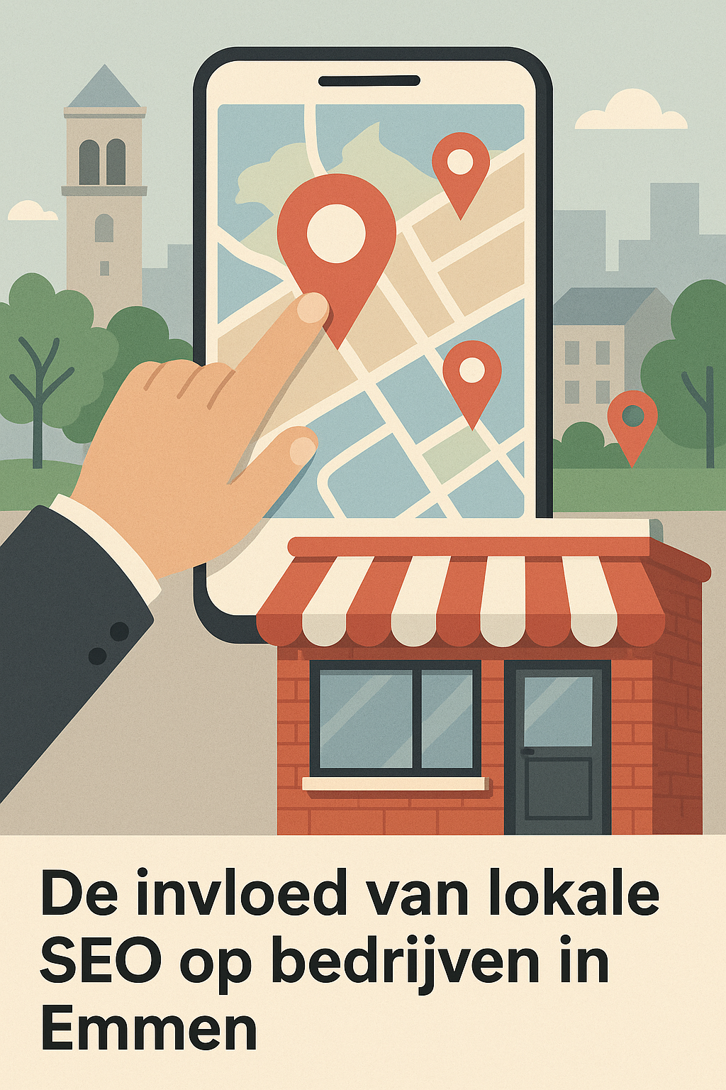 De invloed van lokale SEO op bedrijven in Emmen