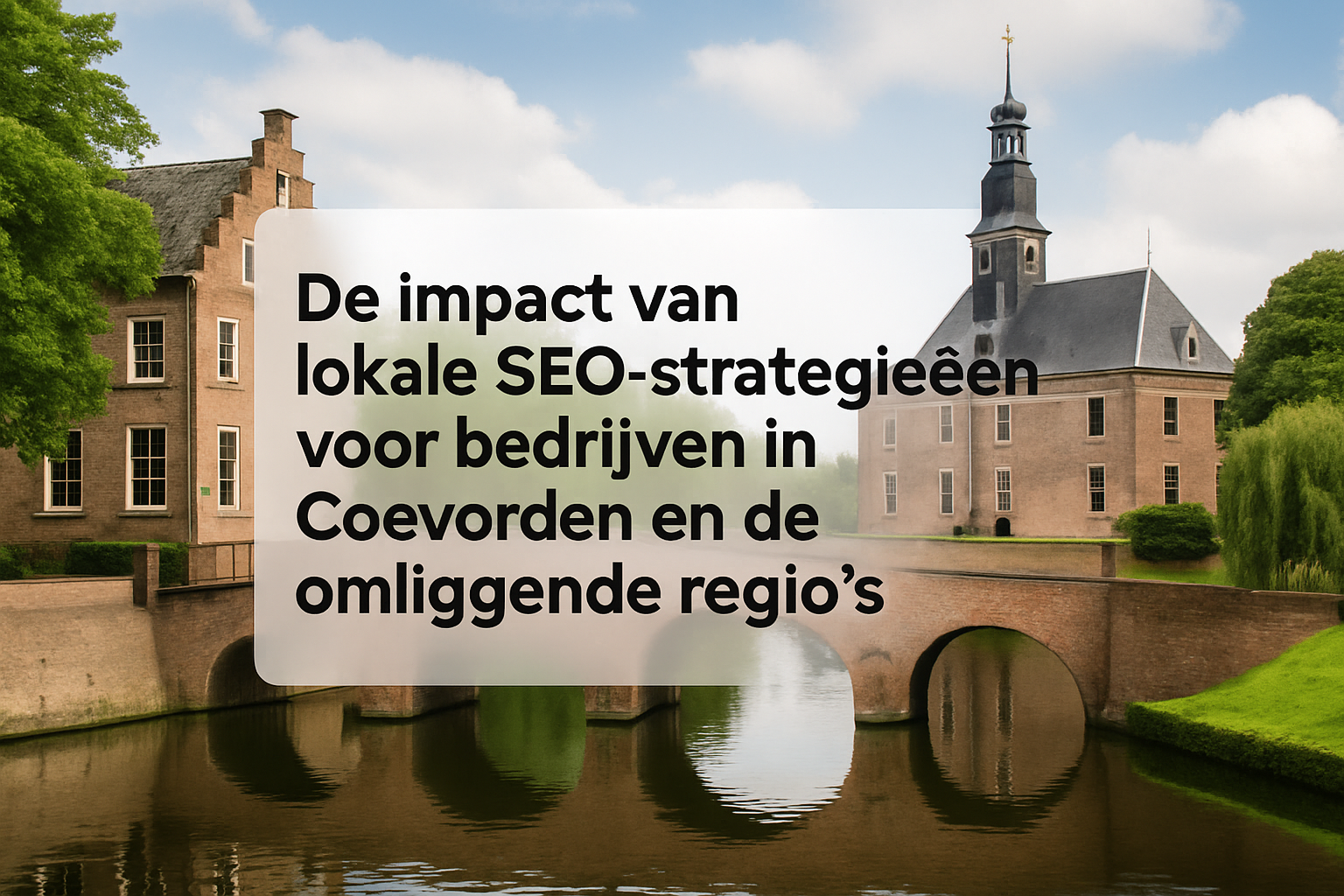 De impact van lokale SEO strategieën voor bedrijven in Coevorden en de omliggende regio's