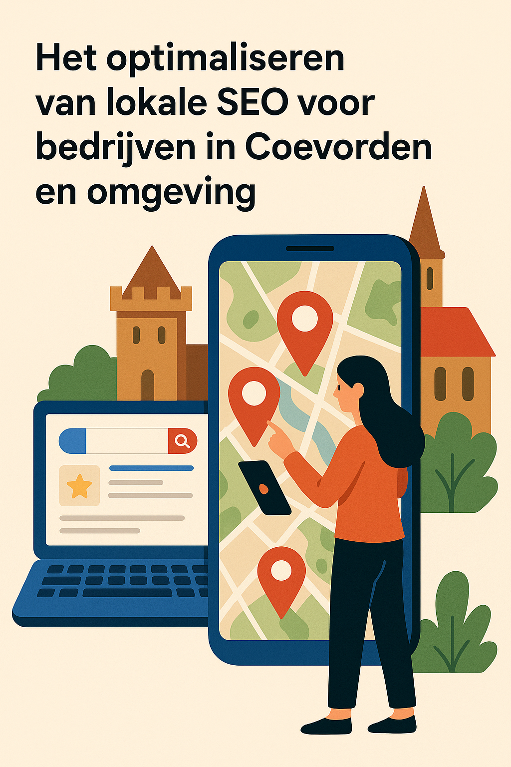 Het optimaliseren van lokale SEO voor bedrijven in Coevorden en omgeving
