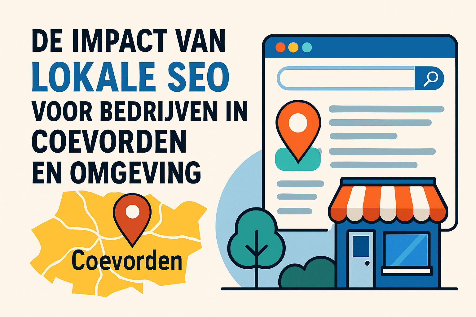 De impact van lokale SEO voor bedrijven in Coevorden en omgeving
