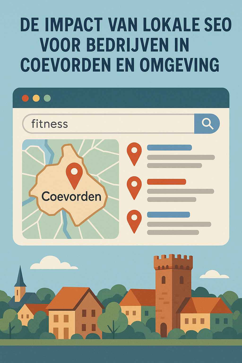 De impact van lokale SEO voor bedrijven in Coevorden en omgeving
