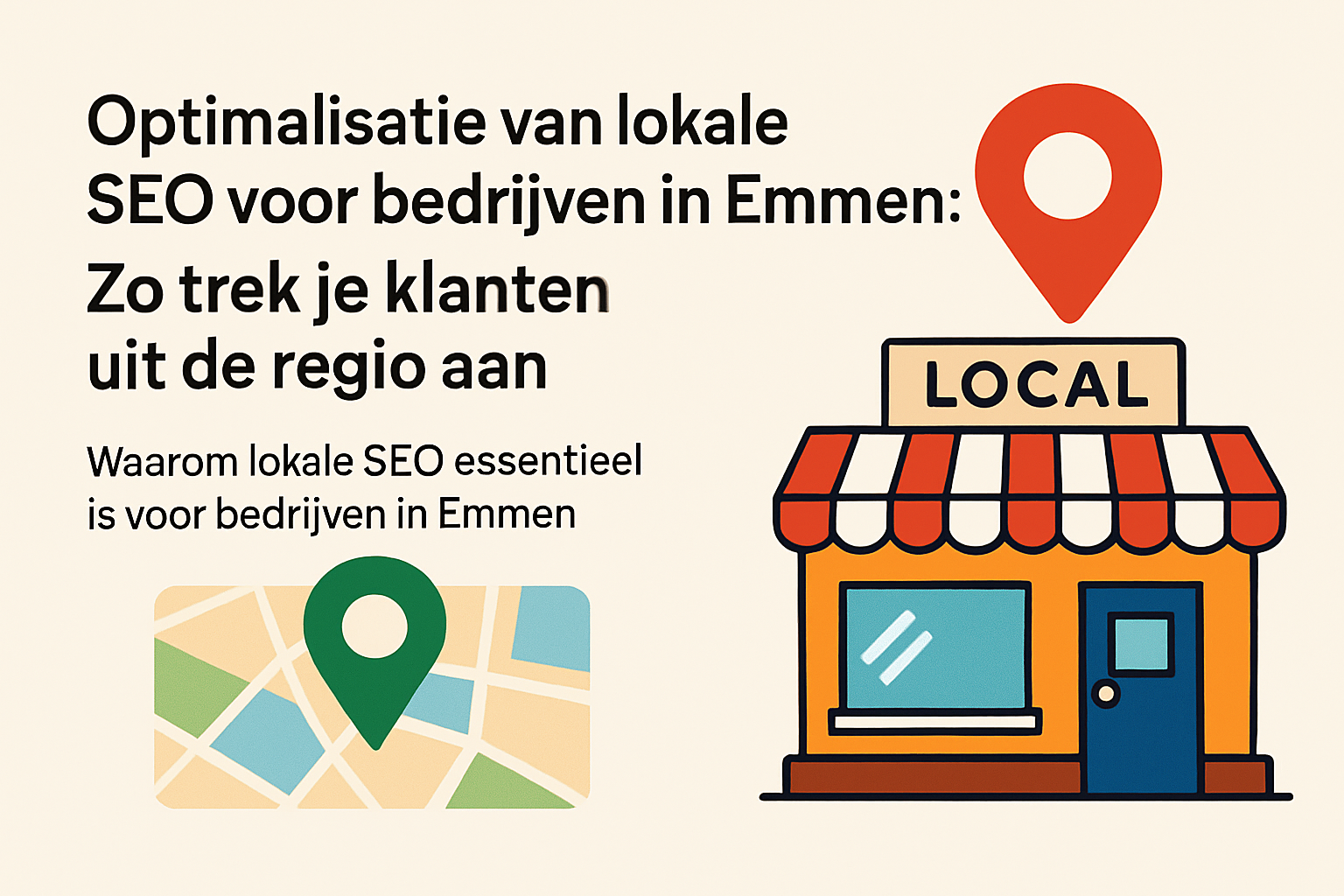 Optimalisatie van lokale SEO voor bedrijven in Emmen: Zo trek je klanten uit de regio aan