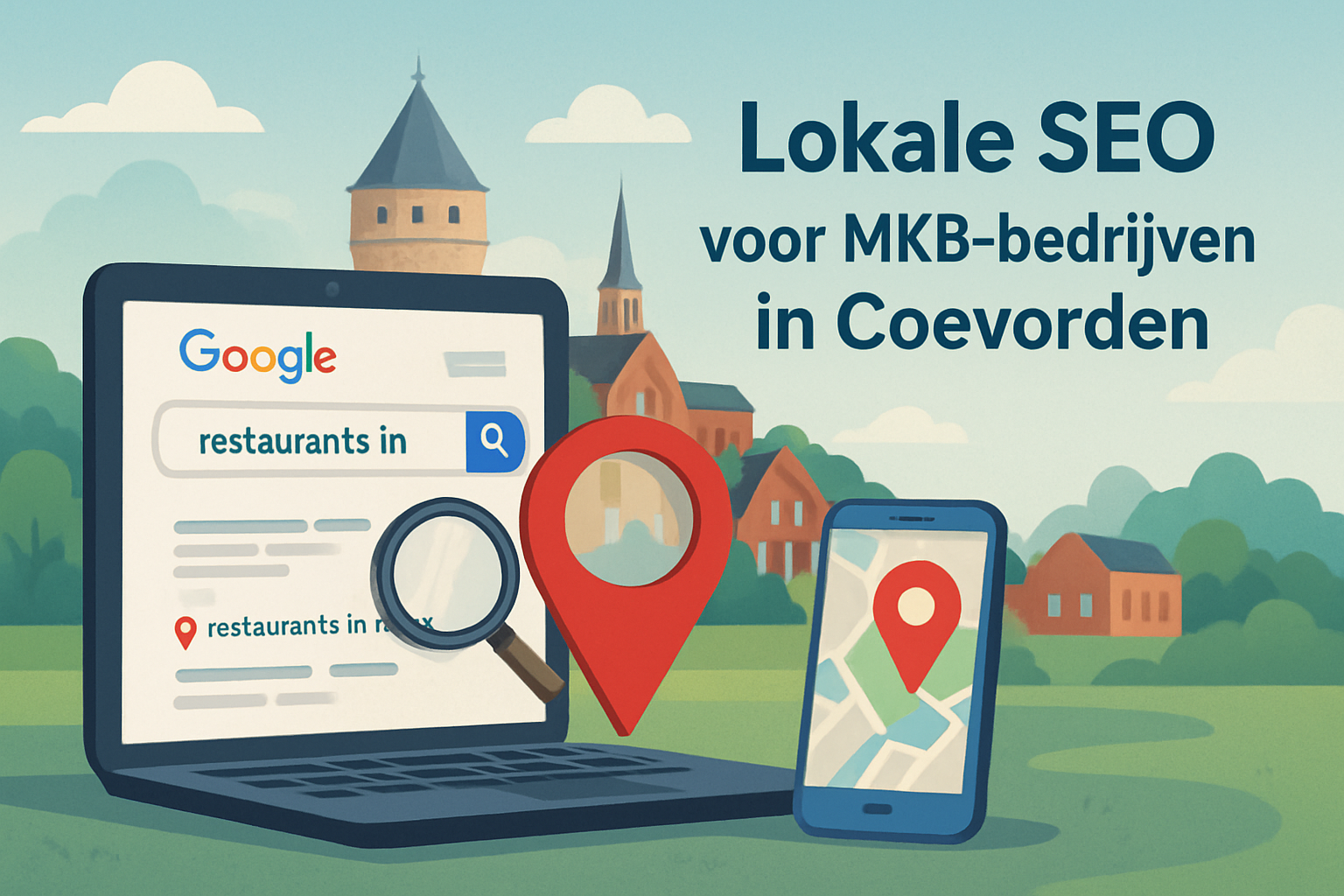 De impact van lokale SEO voor bedrijven in Coevorden en omstreken