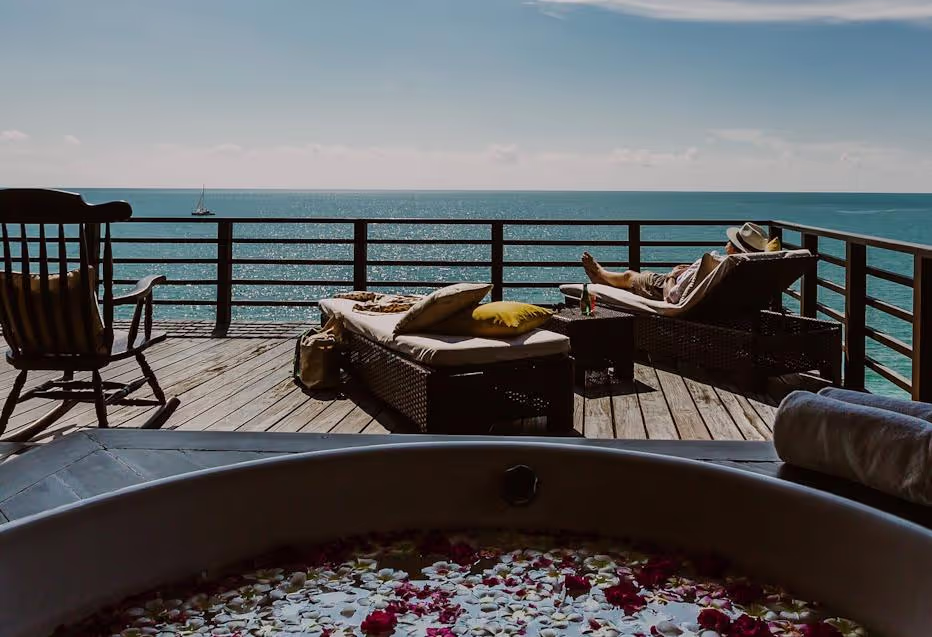 Garrya Tongsai Bay Samui Sunbathing Outdoor Grand Seafront Villa