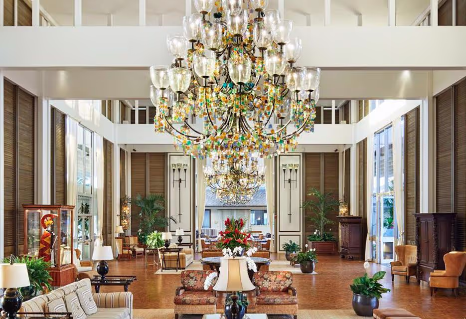 The Kahala Hotel & Resort Lobby