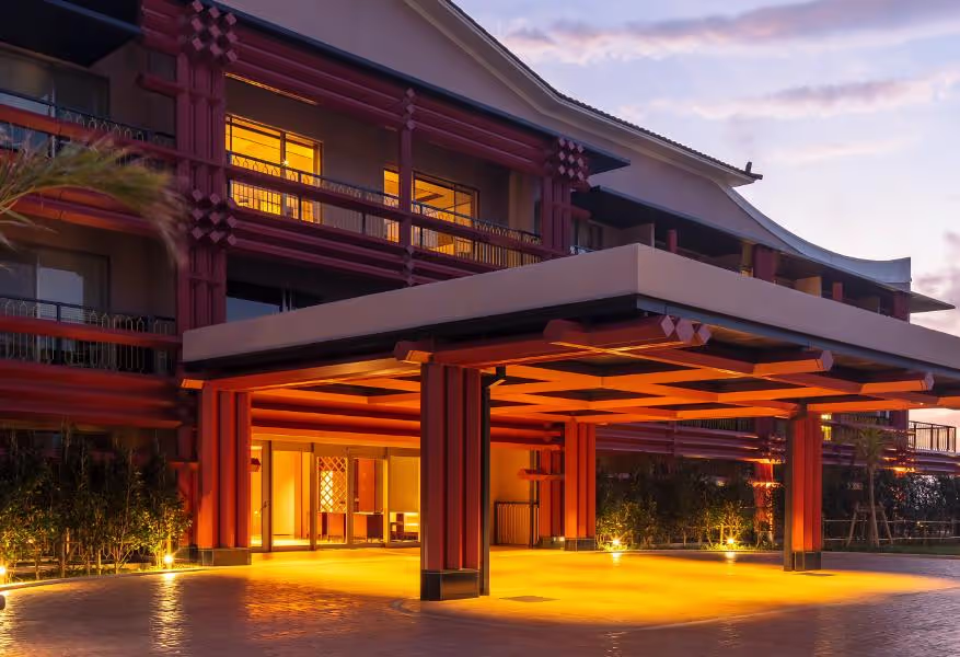 Seawood Hotel Entrance View