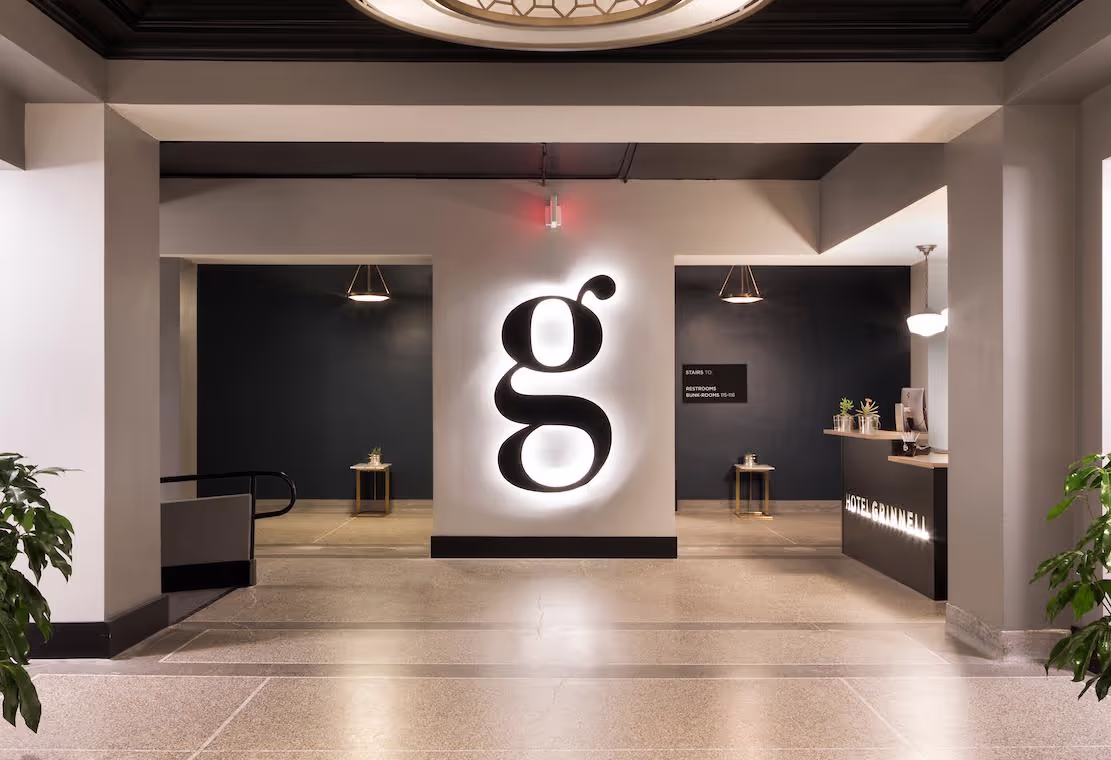 Hotel Grinnell Lobby