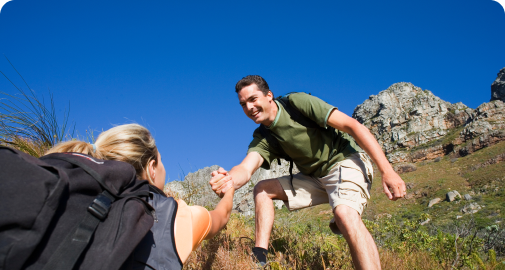 Difference hiking walking 