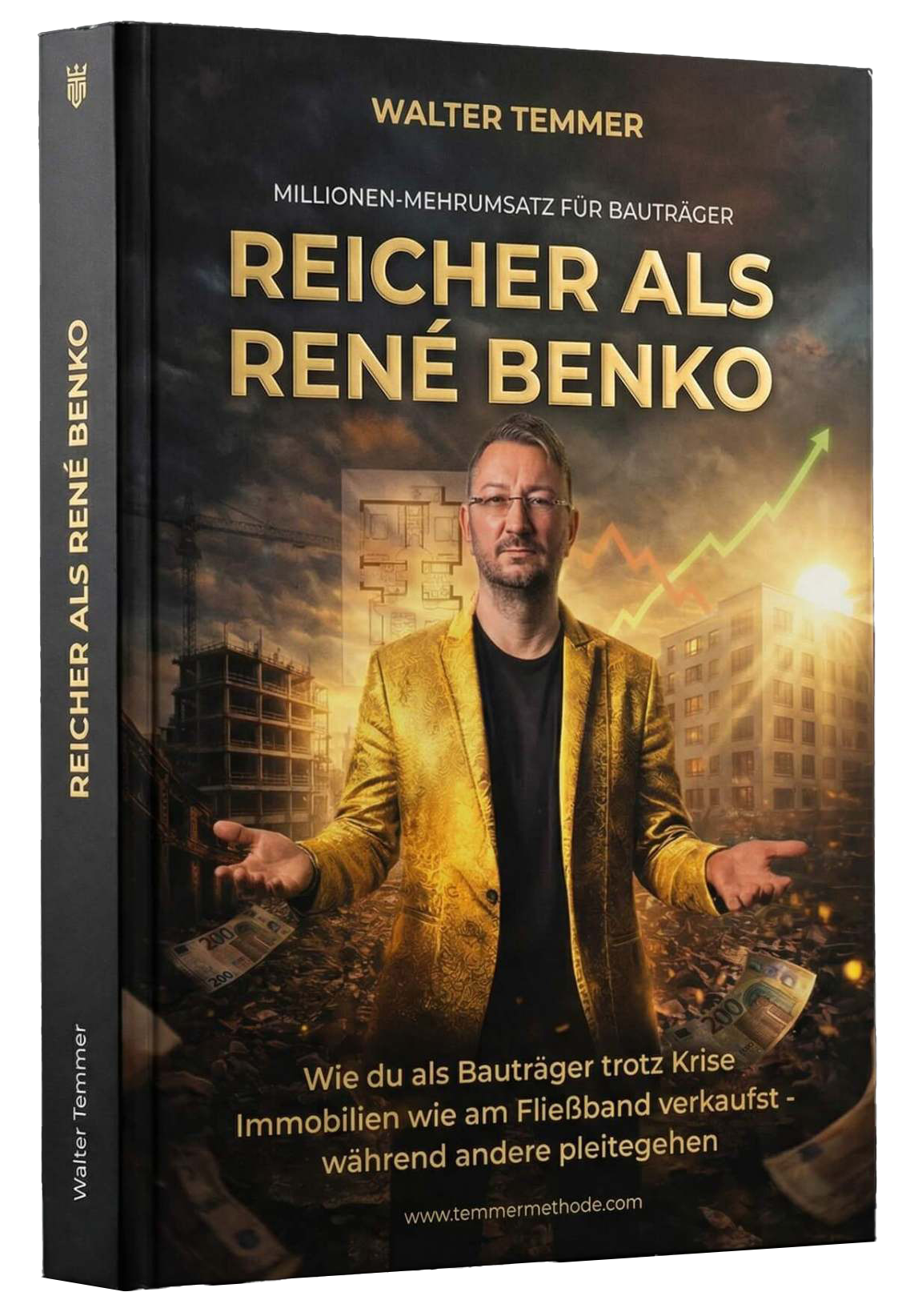 Buchcover: Reicher als René Benko von Walter Temmer