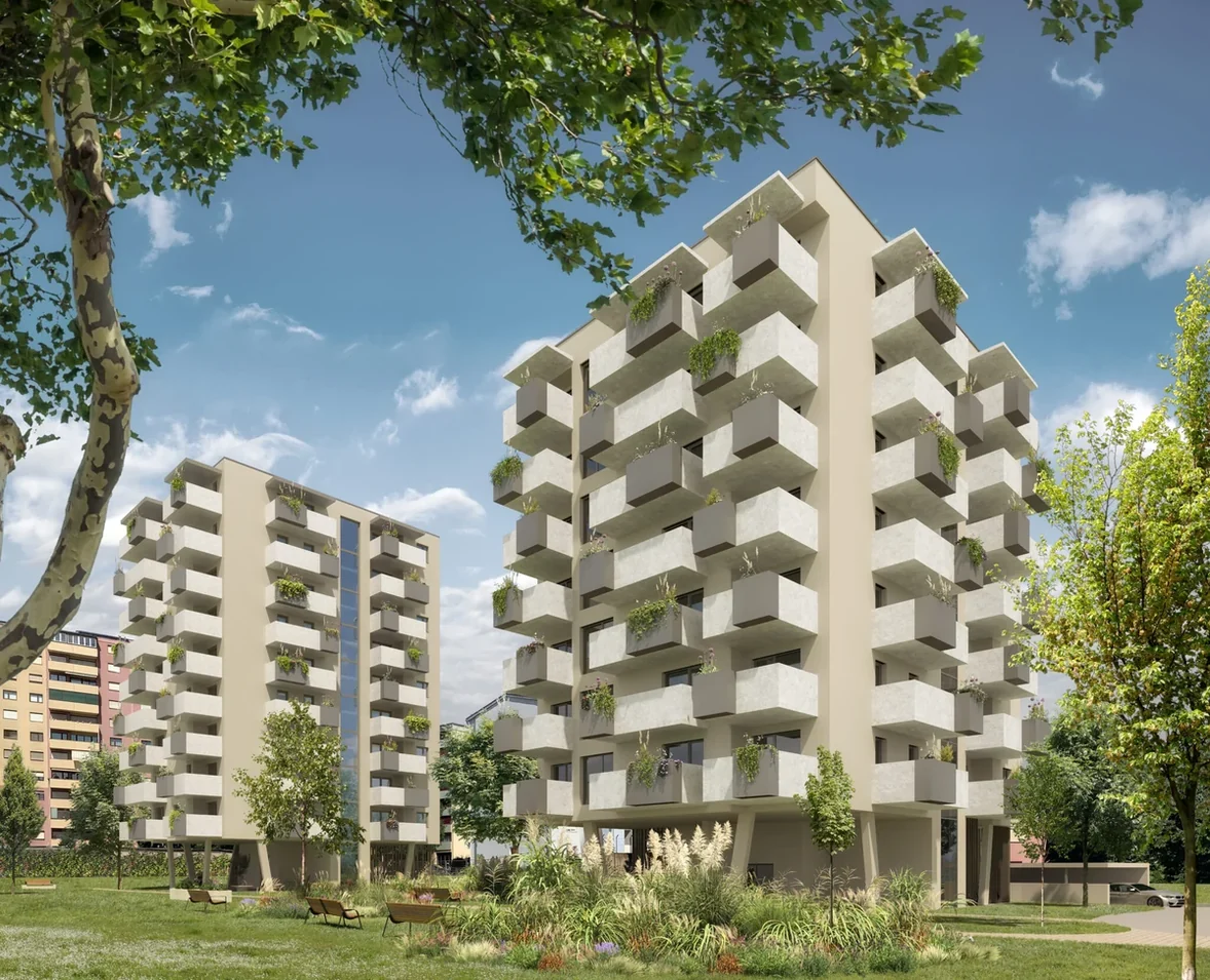 Wohnbauprojekt von Strobl Bau