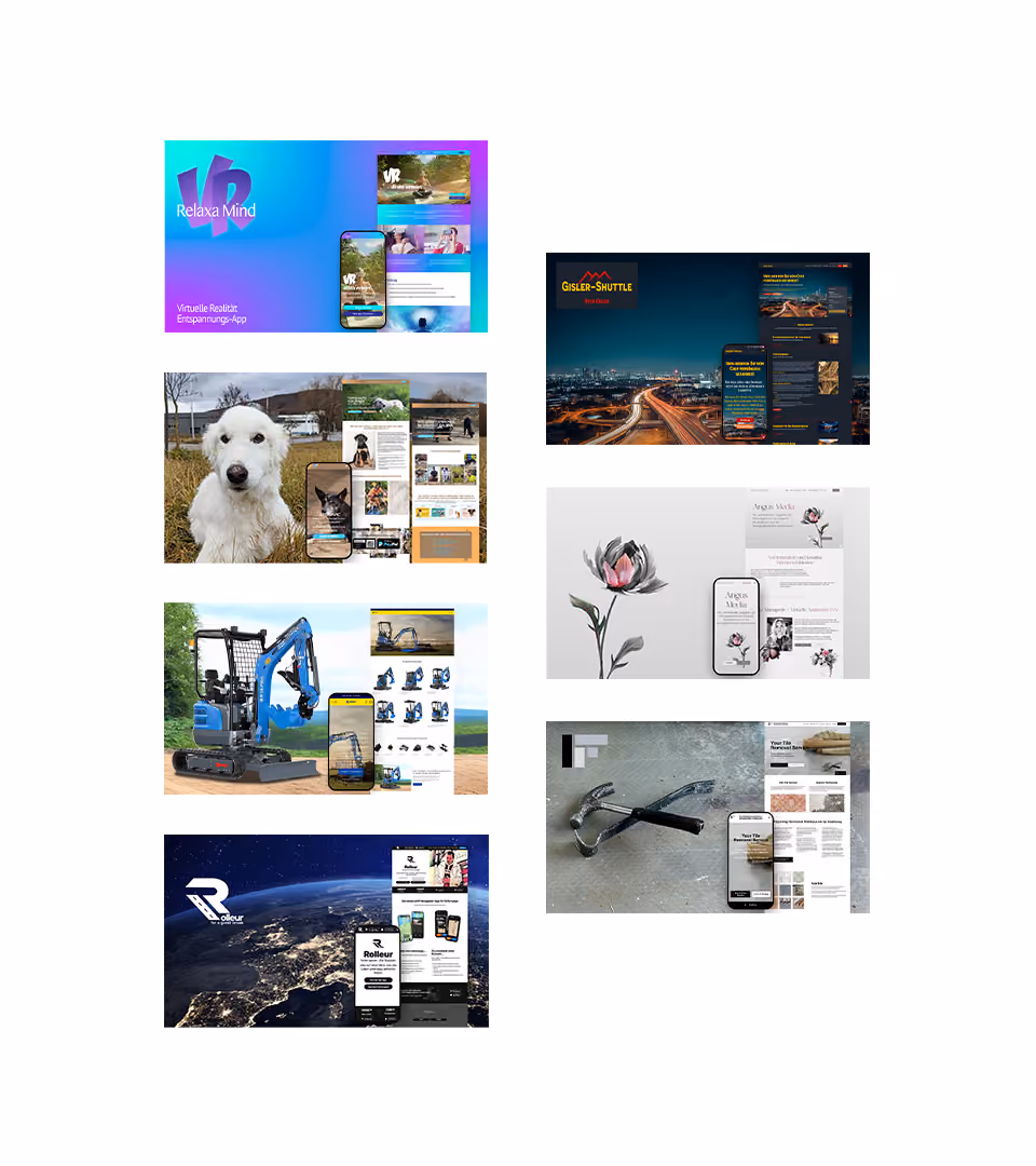 Website Designs 2026 von FreelanceFlow Schweiz