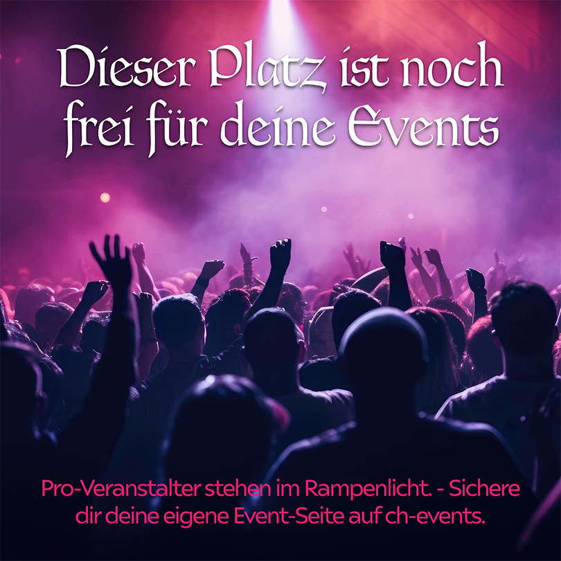 Poster Event Plattform, Bild von einem Konzert