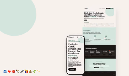 Mockup Coaching Plattform - FreelanceFlow Website Design Schweiz