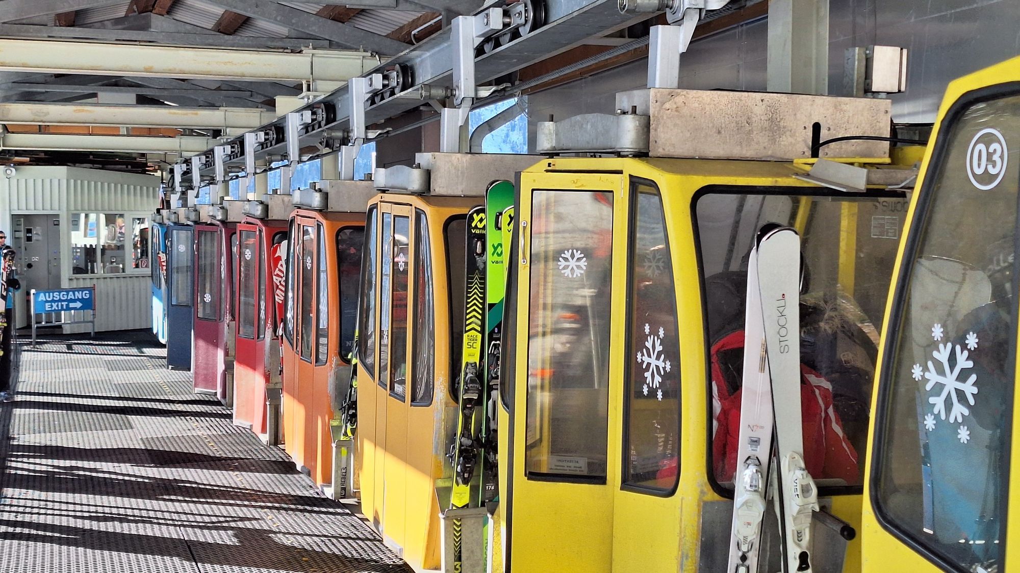 The Tunnelbahn Fleissalm is a unique piece of elevator technology