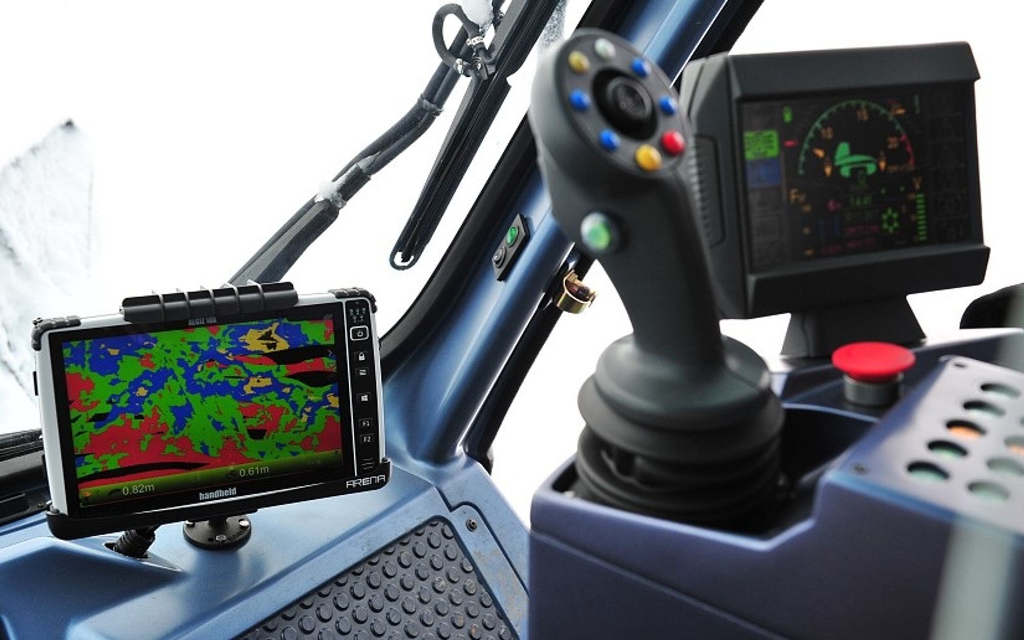 The data from the snow groomer is shared in real time with the control room in Hochsöll