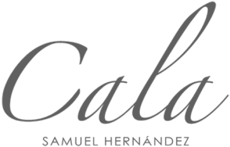 Cala logo with Samuel Hernández text underneath in elegant script.