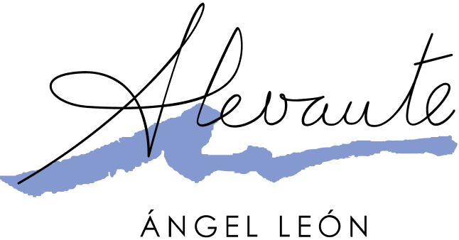 Blue ink signature on a white background.