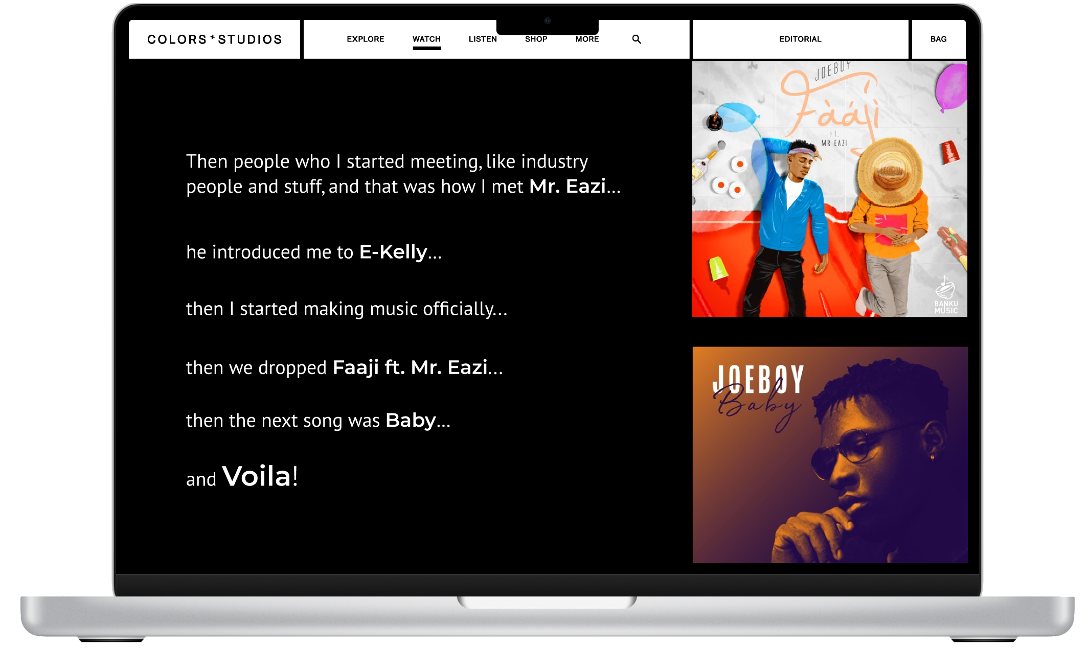 faaji album page