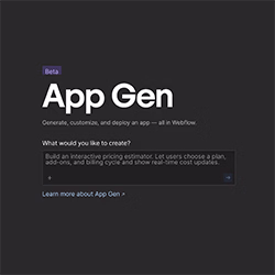 Webflow App Generator